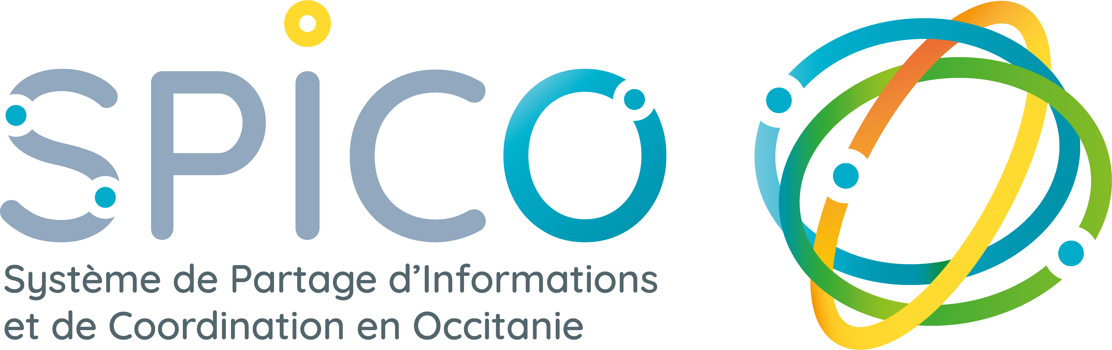 Logo Spico système de partage d'information et de coordination et Occitanie