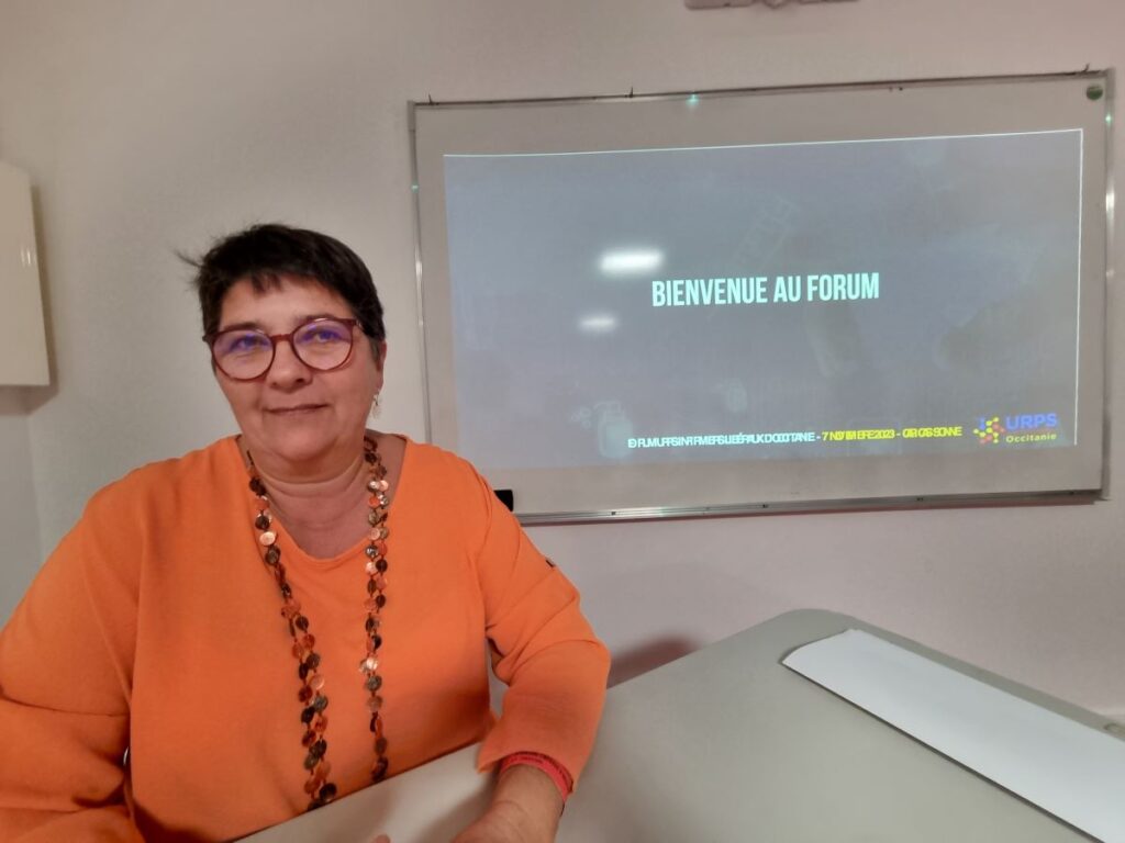 L'infirmière Mireille Coppens témoigne de ses pratiques en tant qu'infirmière connectée