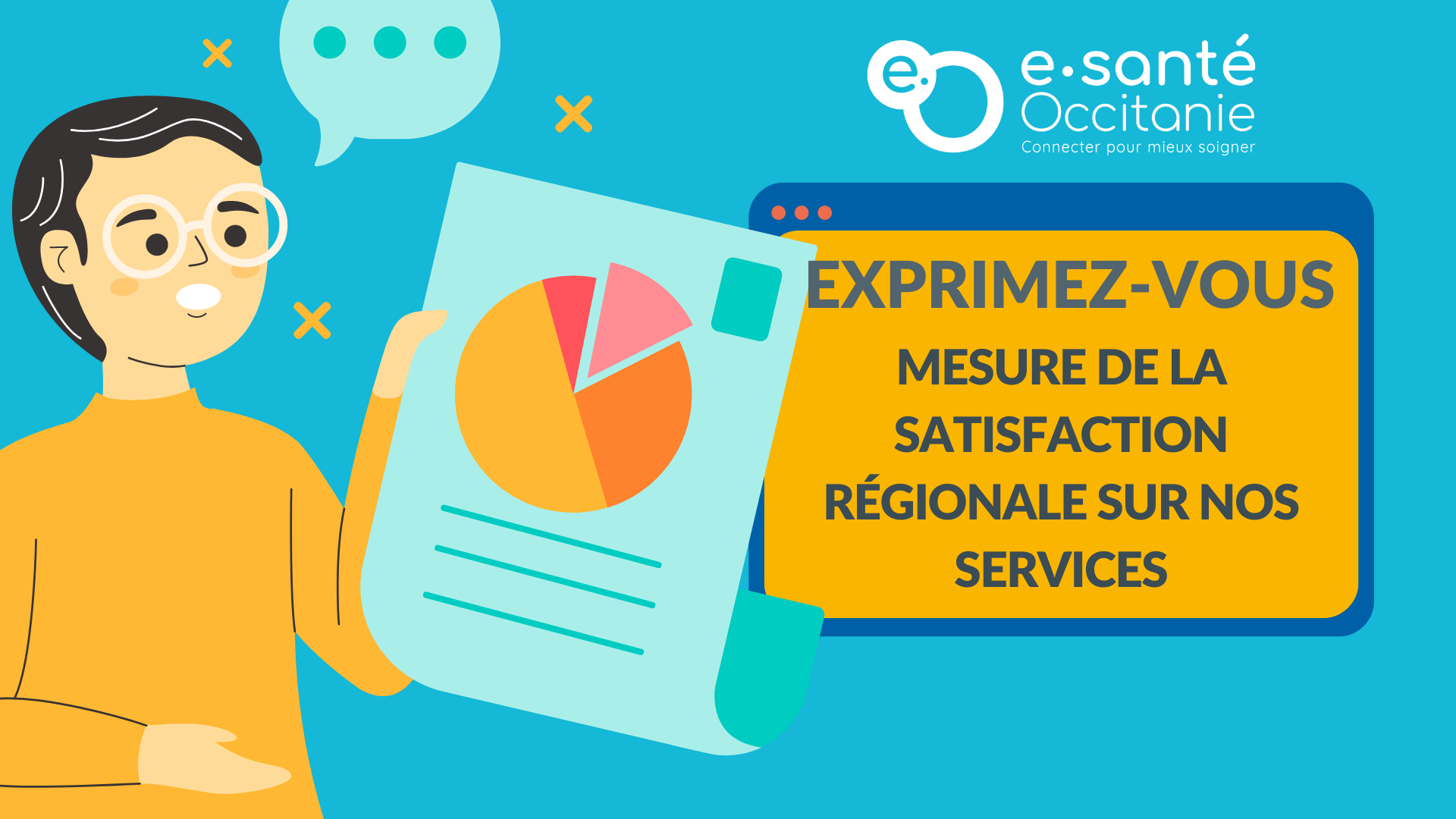 Exprimez votre niveau de satisfaction sur nos services e-santé