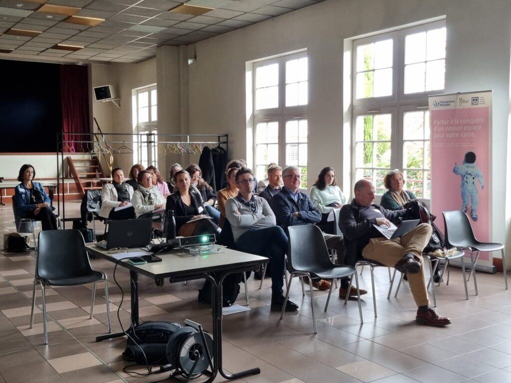 Une vingtaine de professionnels assistent au TOP e-santé du Tarn-et-Garonne le 5 novembre 2024
