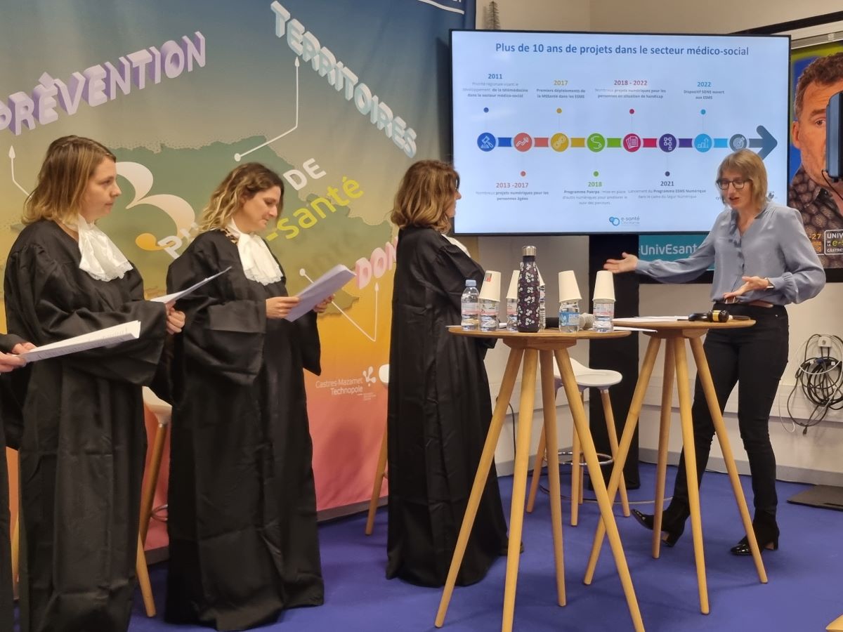 Caricatures sur le numérique et le médico-social