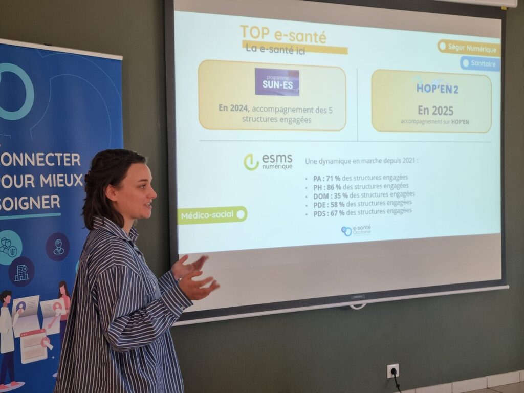 Présentation de la e-santé en Lozère, au TOP e-santé Lozère