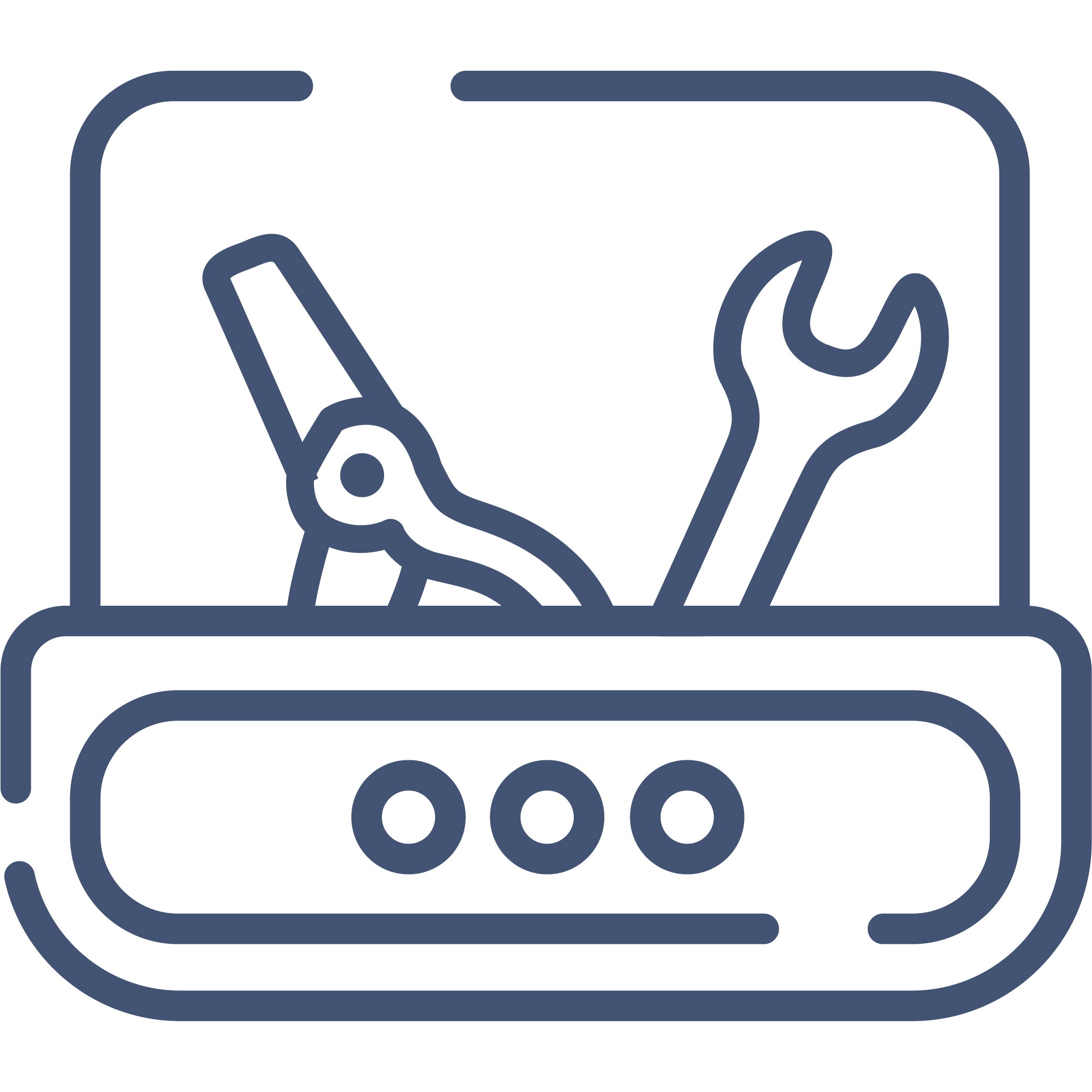 Picto boite à outils indigo