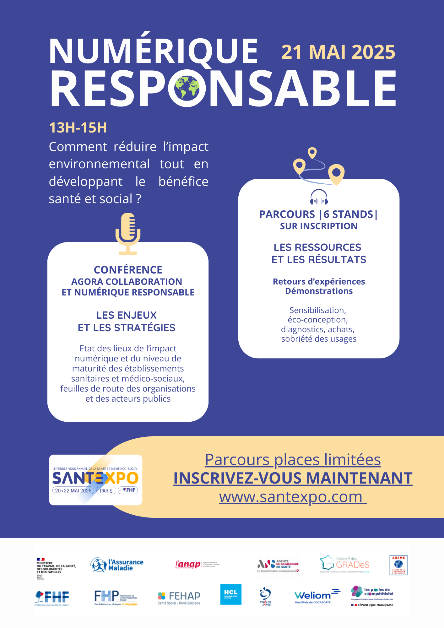1 Conférence et Parcours Numérique responsable SANTEXPO