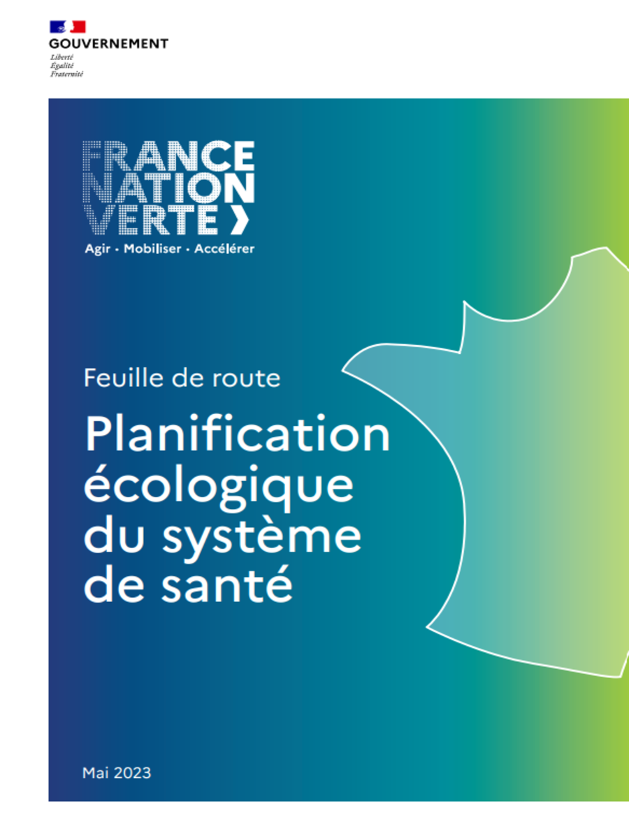 Page de garde - Planification écologique du système de santé