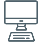 Editeur ordinateur-anthracite