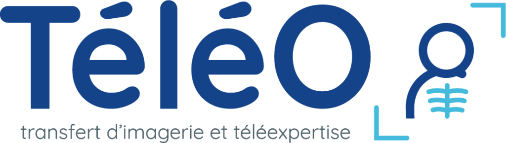 Logo TéléO plateforme de transfert d'imagerie et télé-expertise