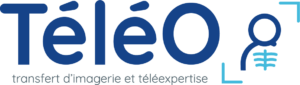Logo TéléO plateforme de transfert d'imagerie et télé-expertise