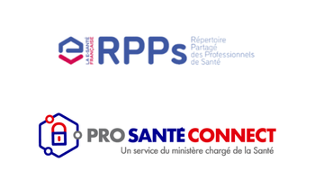 logos RPPS et Pro Santé Connect 