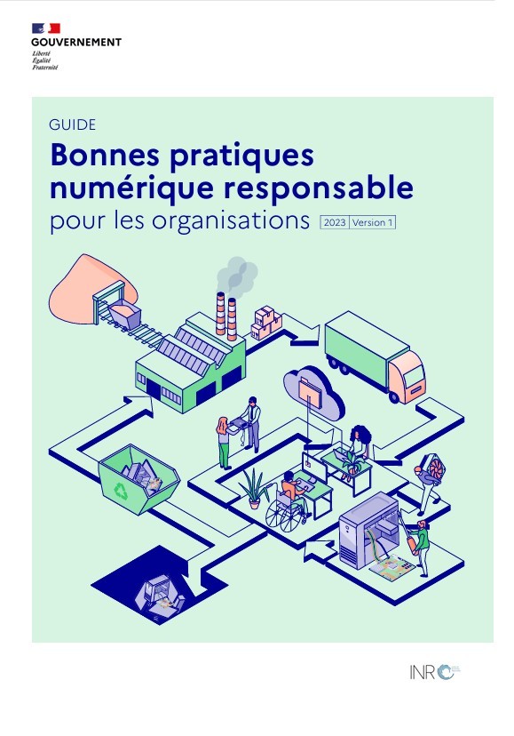 Couverture du guide Numérique Responsable DINUM