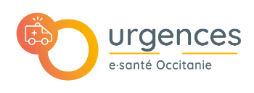 Logo services urgences e-santé Occitanie