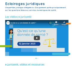 Capture d'écran de la vidéo juridique Qu'est-ce qu'une donnée de santé