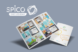 Une bande dessinée pour découvrir SPICo Discussions à travers des cas d'usages