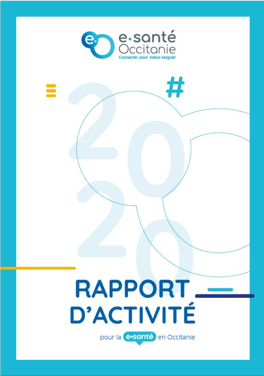 Couverture du rapport d'activités_2020